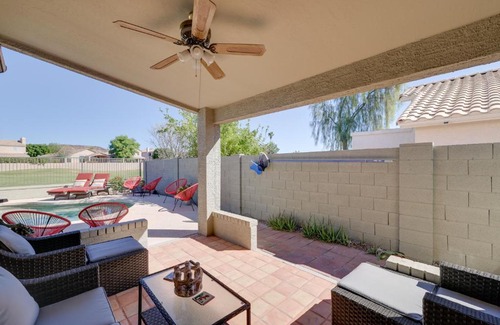 Arrowhead Ranch Casa | Golf Course View and Pool Serene Glendale Home