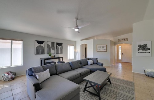 Arrowhead Ranch Casa | Golf Course View and Pool Serene Glendale Home