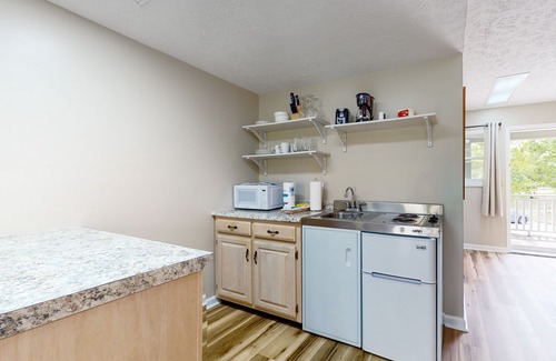 Baneberry Apartamento | Golf view, 2nd-floor studio with balcony, game room & gym - walk to Douglas Lake