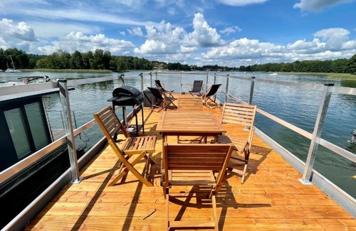 Gizycko Alquiler De Eote | GOLTGO Houseboat Hausboot TAJTY