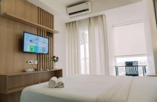 Pinang Apartamento | Good and Homey Studio at Pacific Garden Alam Sutera Apartment By Travelio