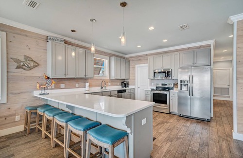 Gulf Shores Casa | Piscina privada Little Lagoon Pier & Boat Launch Just Steps to Beach 'Come To Pass'