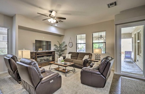 Palm Valley Casa | Goodyear Home with Outdoor Oasis on Golf Course