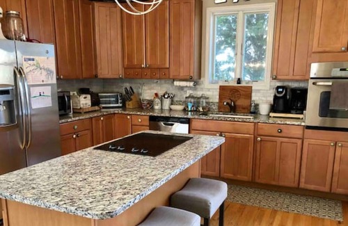 Livingston Casa | Gorgeous Waterfront Retreat with Private Dock & 6 Wooded Acres