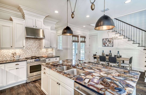 WaterSound West Beach Casa | Gorgeous! 1 Minute to Beach and Community Pool, with Golf Cart, Outdoor Fireplac