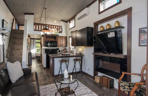 Upward Casa | Gorgeous 1BR Tiny Home w/ Pool | Bocce | Free Tix