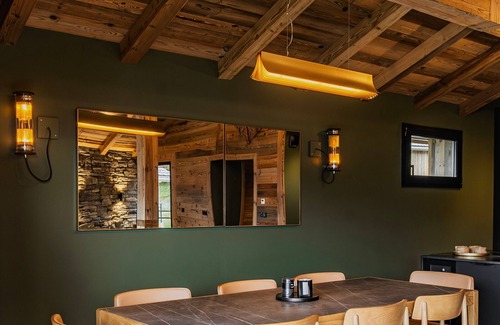 Montalbert Chalet De Esquí | Espléndido chalet de 6 habitaciones, jacuzzi y sauna, cerca de pistas en La Plagne Montalbert