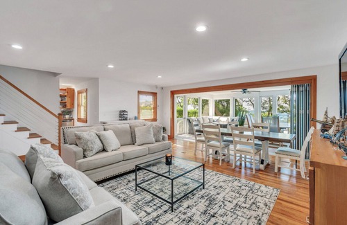 Northville Casa | Gorgeous beachfront home with direct beach access, private terrace,...