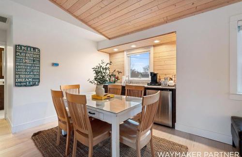 South Haven Casa | Gorgeous Cottage Steps from Beach, Hot Tub, Arcade, Coffee Bars