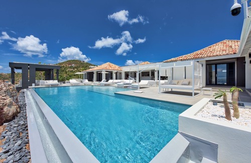 Les Terres Basses Villa | Preciosa villa de 4 dormitorios en Simpson Bay