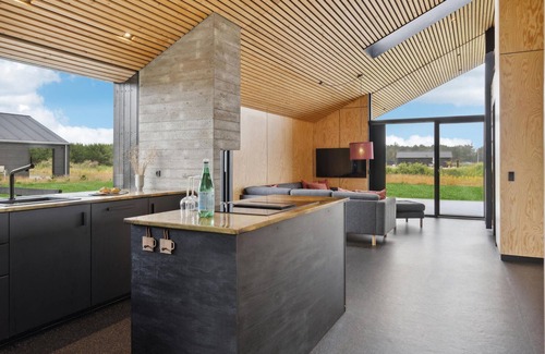 Bratten Strand Casa | Impresionante casa en Jerup con sauna