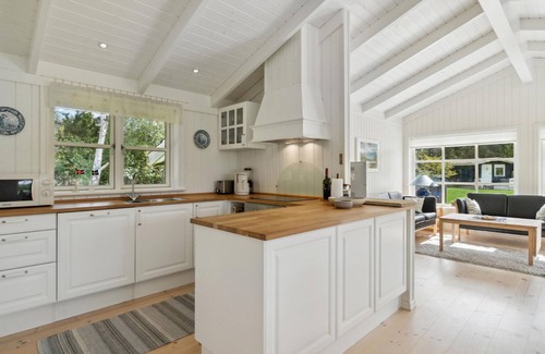 Bratten Strand Casa | Preciosa casa en Jerup con sauna