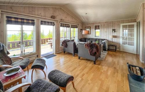 Ringsaker Casa | Gorgeous Home In Sjusjøen With Sauna