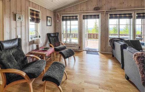 Ringsaker Casa | Gorgeous Home In Sjusjøen With Sauna