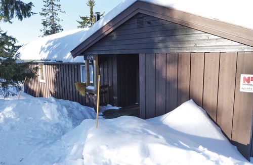 Sjusjoen Casa | Increíble casa en Sjusjøen con sauna