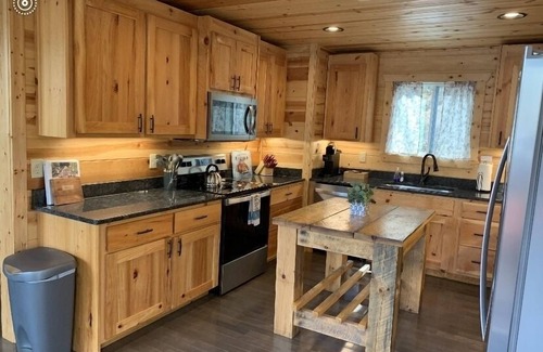 Topton Cabina | GORGEOUS LAKE FRONT CABIN - PRIVATE LAKE ACCESS-FISHING, KAYAKING, AND HIKING.