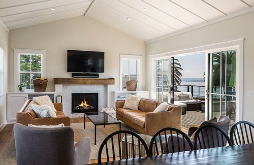 Opal Cliffs Casa | Gorgeous ocean-view home near Redwoods State Park and a walk to the beach