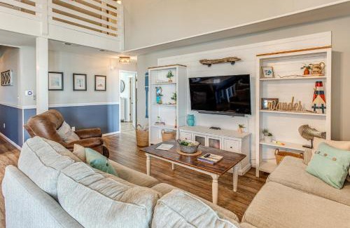 Ocean Isle Beach Casa | Gorgeous OIB Escape with Dock and Canal View!