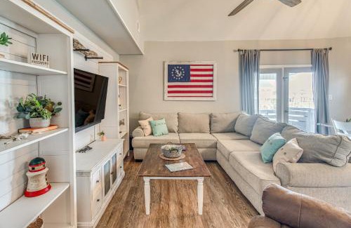 Ocean Isle Beach Casa | Gorgeous OIB Escape with Dock and Canal View!