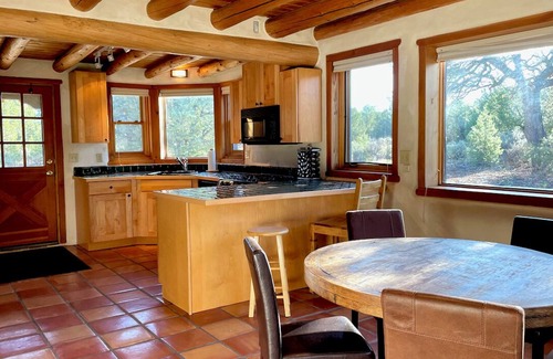 Carson Casa | Gorgeous, Romantic Adobe Home between Taos & Ojo Caliente Spa!