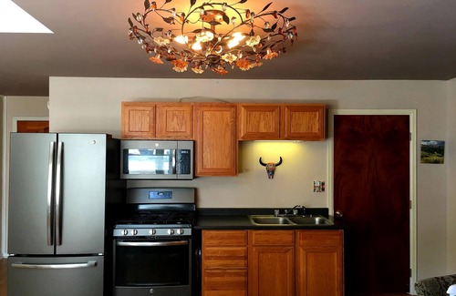 Lake City Apartamento | El apartamento Gowdy. patio cercado privado que admite mascotas, moderno, limpio, divertido.