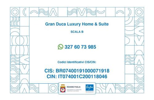 Brindisi Apartamento | Gran Duca San Lorenzo Luxury House VICINO AEROPORTO DI BRINDISI check in H24
