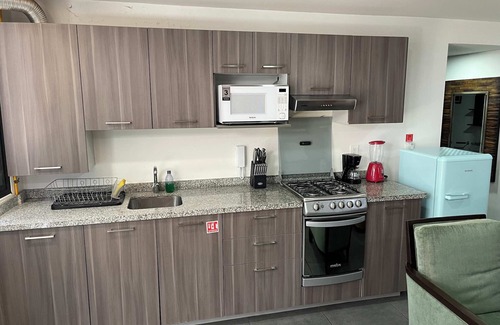 Cuajimalpa de Morelos Condominio | Gran Ubicacion Cerca de SSanta Fe KingSizeBed