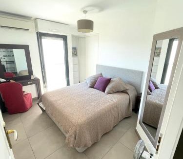 Beausoleil Apartamento | Grand 3 pièces avec terrasse vue mer tout confort