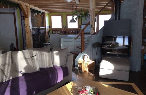 Saint-Leger-les-Melezes Chalet De Esquí | Grand Chalet de madera de lujo, centro turístico del pueblo, sólo en verano.