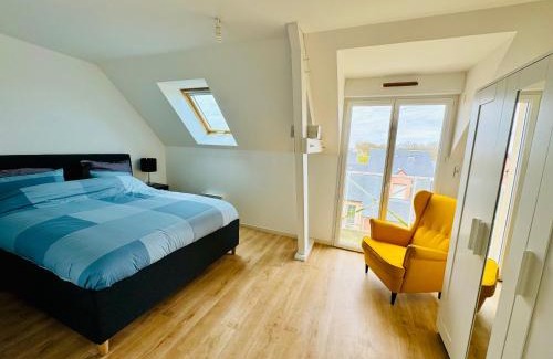 Saint-Regnobert-de-la-Cote-de-Nacre Apartamento | Grand Duplex à 400m de la plage