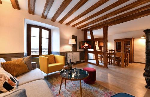 Gueberschwihr Casa | Grand gîte dans maison alsacienne historique