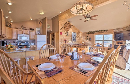 Grand Lake Casa | ¡NUEVO! Grand Lake House w / Deck, Grill + Vista a la montaña