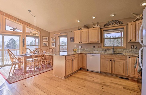 Grand Lake Casa | ¡NUEVO! Grand Lake House w / Deck, Grill + Vista a la montaña