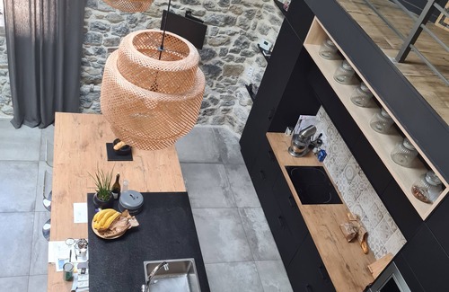Cendras Casa | Grand Loft Moderne Avec Piscine aux Portes des Cévennes !