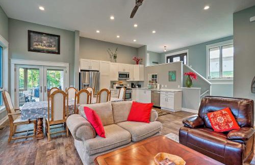 Lowell Casa | Grand Rapids Area Lakefront House with Dock
