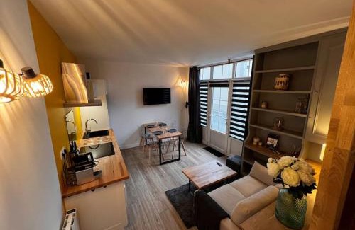 Sainte-Mere-Eglise Apartamento | Grand Studio Ceo Bauer, en plein centre de Sainte-Mère-Eglise pour 2 pers