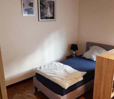 Marnaz Apartamento | grand studio dans une résidence prive avec une cuisine et salle de bain séparé un parking gratuit et une magnifique vue sur les montagness