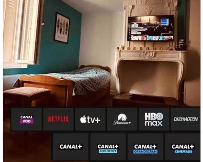 Saint-Pierre - Rene II - Bonsecours Apartamento | Grand T1 tout confort offre cinéma Netflix, canal série, apple TV, OCS, paramount