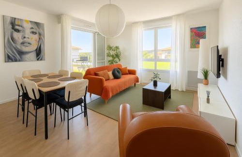 Trois Cocus - Borderouge - Croix-Daurade - Paleficat Apartamento | Grand T4 lumineux, parking privé , métro à 5 min - Idéal familles ou pros - 3 chambres pour 6 personnes