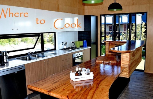 Brisbane Waterfront Casa | OPINIÓN GRAN en MORETON: Arquitecto Diseñado y Owned