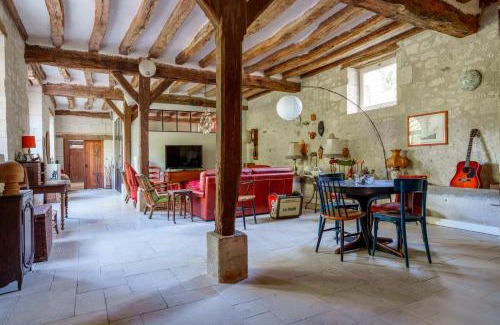 Saint-Benoit-la-Foret Casa | Grande maison familiale 15 p entre Azay et Chinon