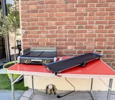 Amiens Apartamento | Grande Maison Cosy Terrasse Parking Gare 8 Pers