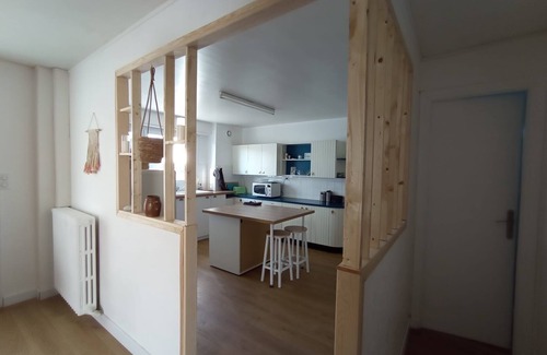 Plouhinec Casa | Grande Maison Familiale Dans le Bourg de Plouhinec. Vélos à Disposition