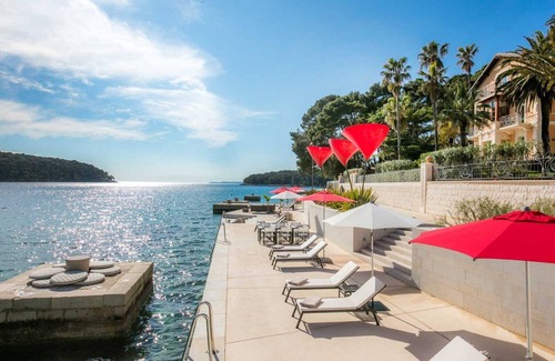Cove Murtar Villa | Grandiose Mali Losinj Villa | Villa Venera | 8 Bedrooms | Beach front | Breathtaking Views of the Adriatic Sea | Spa facilities | Private pool and Hot Tub | Cikat