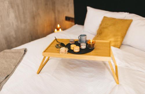 Ternopil Apartamento | GRAPHITE Затишні апартаменти біля Центру з окремою спальнею і кухнею-вітальнею