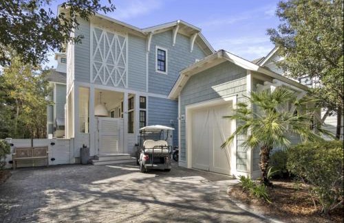 WaterSound Beach Casa | Grateful Tide By Stay on 30a, Private Beach- Golf Cart!