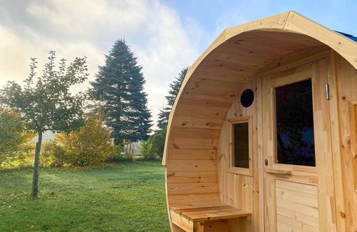 Muritz Apartamento | Gray heron vacation apartment in the old barn in Loppin