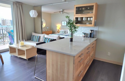 South Island Condominio | ¡Excelentes vistas del noveno piso y a solo 103 yardas de la playa!
