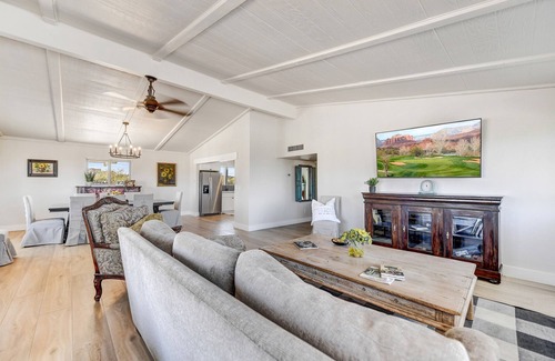 Desert View Village Casa | Great Balcony with Mountain Views