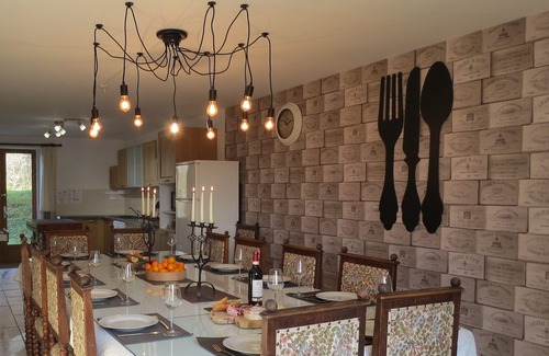 La Rochebeaucourt-et-Argentine Casa | Les Rivieres- Le Beuronne, amigable para los niños, piscina, sala de juegos, gimnasio, lago de pesca,